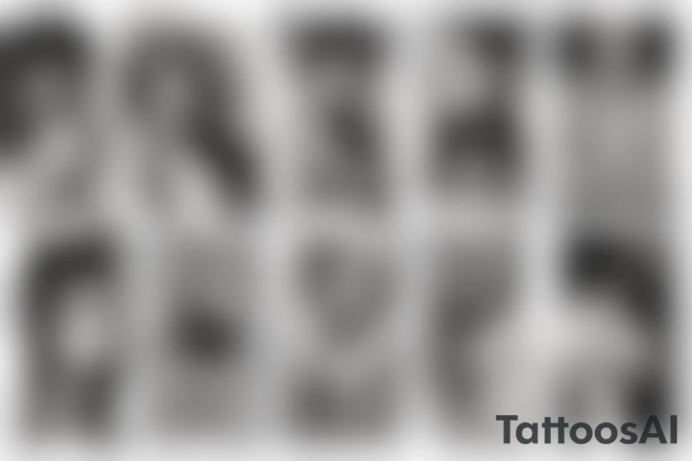 strip poker card tattoo idea