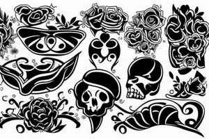 sofa tattoo idea