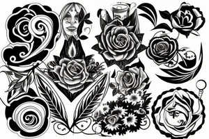 sofa tattoo idea