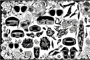 sofa tattoo idea