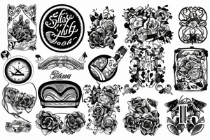 sofa tattoo idea