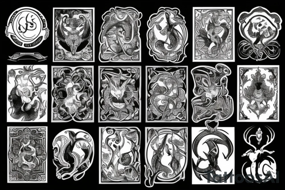 Capricorn tattoo idea