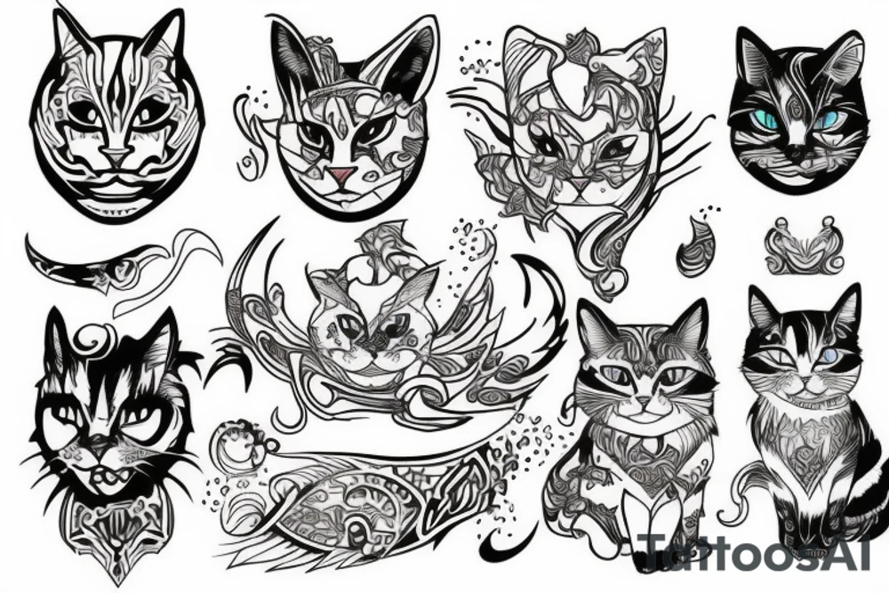 Warrior cat tattoo idea