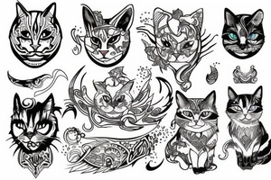 Warrior cat tattoo idea