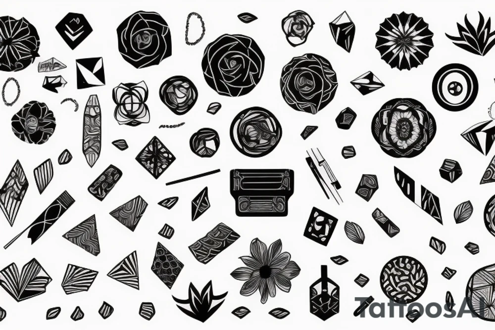 pattern tattoo idea