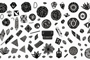 pattern tattoo idea