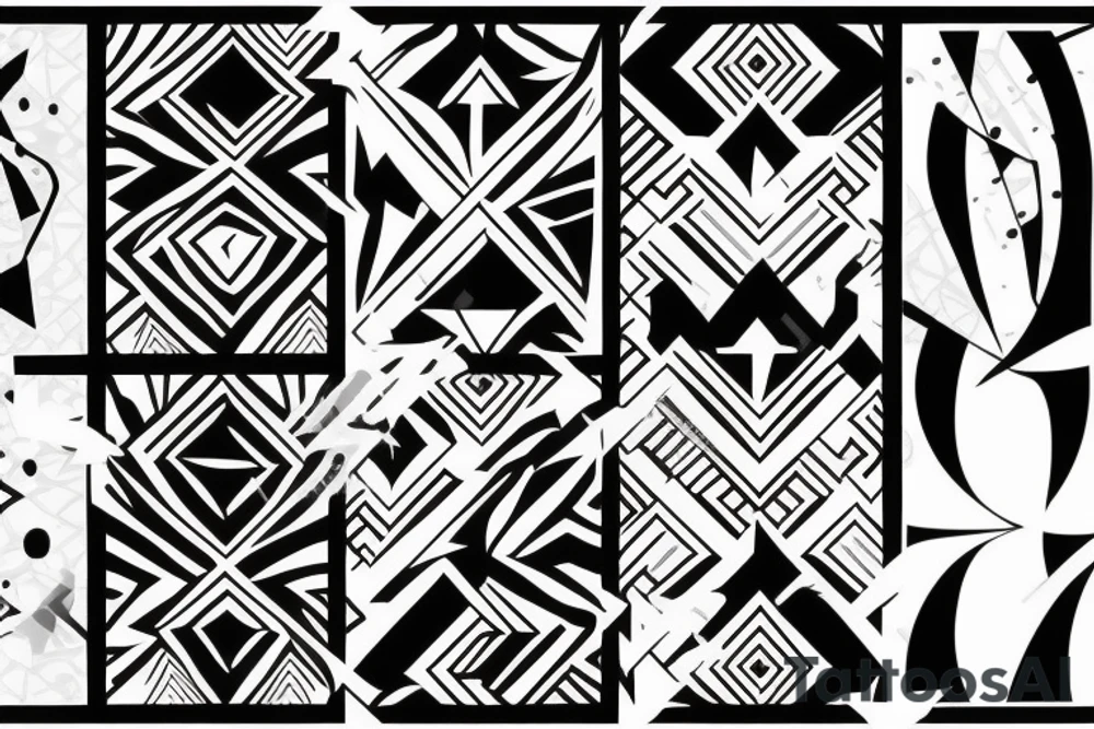 pattern tattoo idea