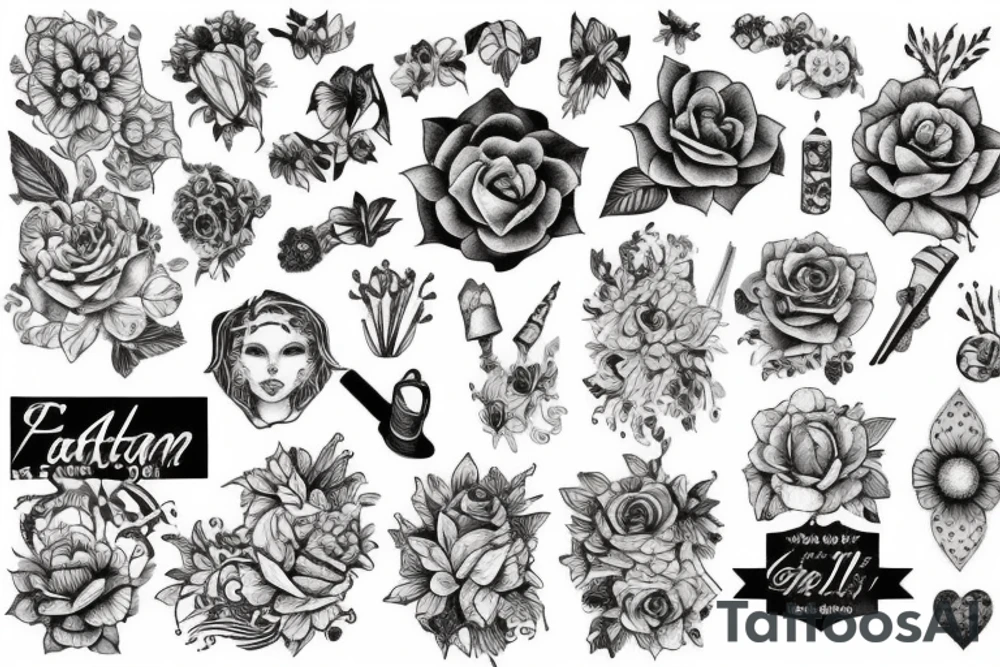 pattern tattoo idea