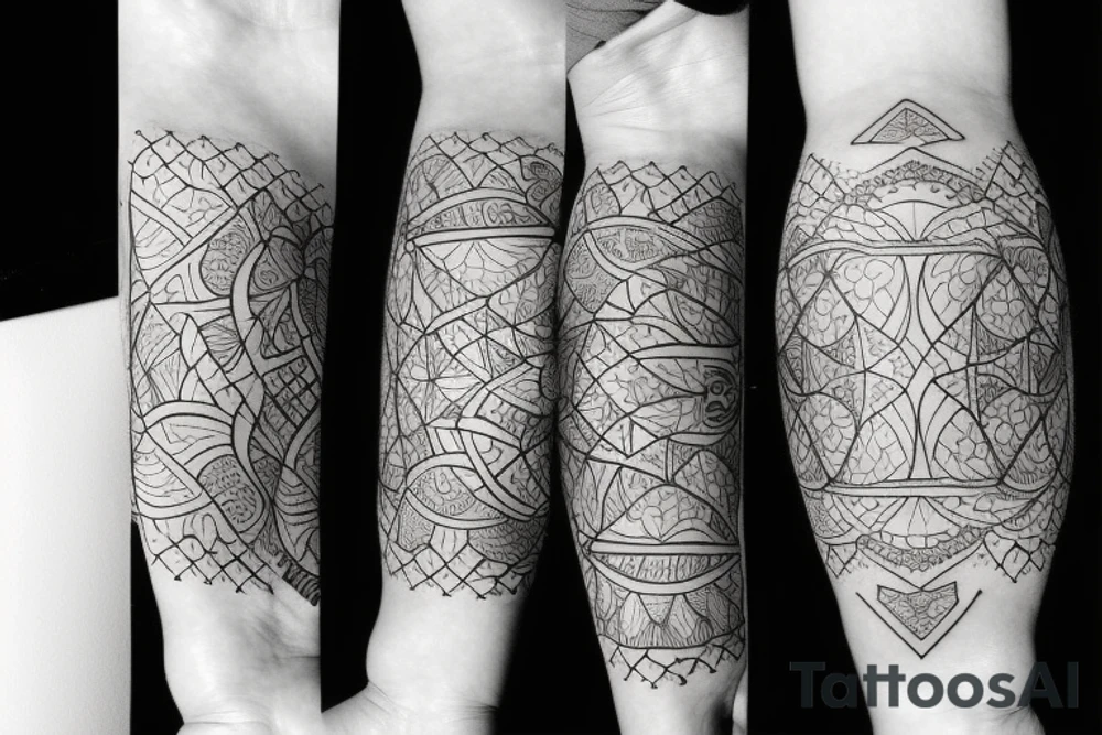 pattern tattoo idea