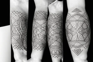 pattern tattoo idea
