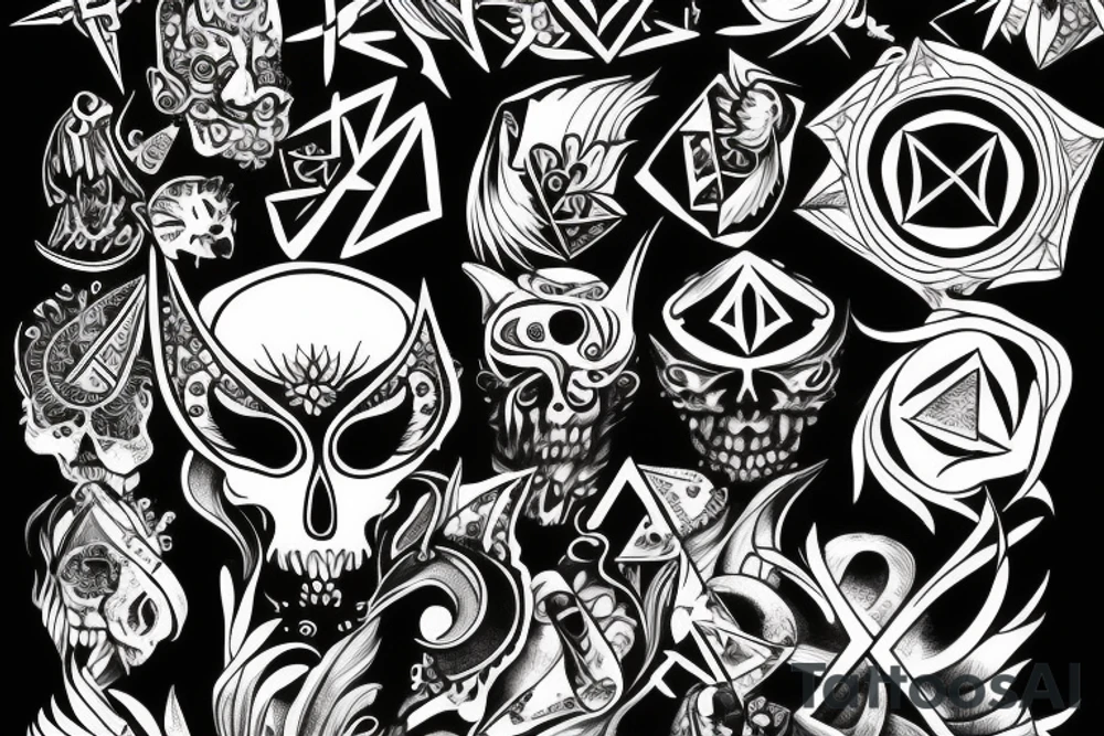 Illuminati tattoo idea