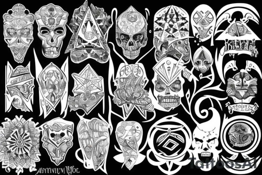 Illuminati tattoo idea