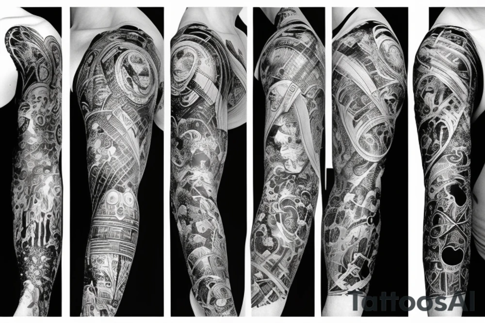 Sleeve tattoo idea