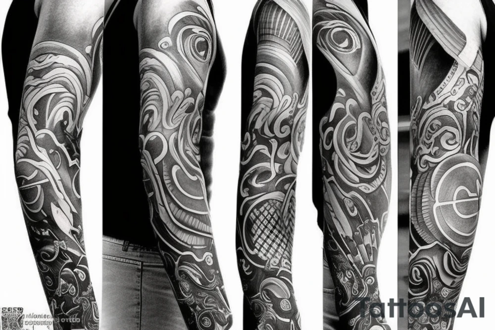 Sleeve tattoo idea