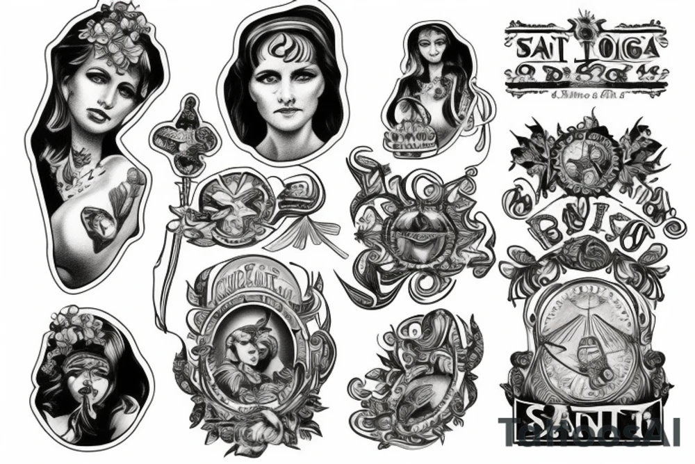 Saint Olga tattoo idea