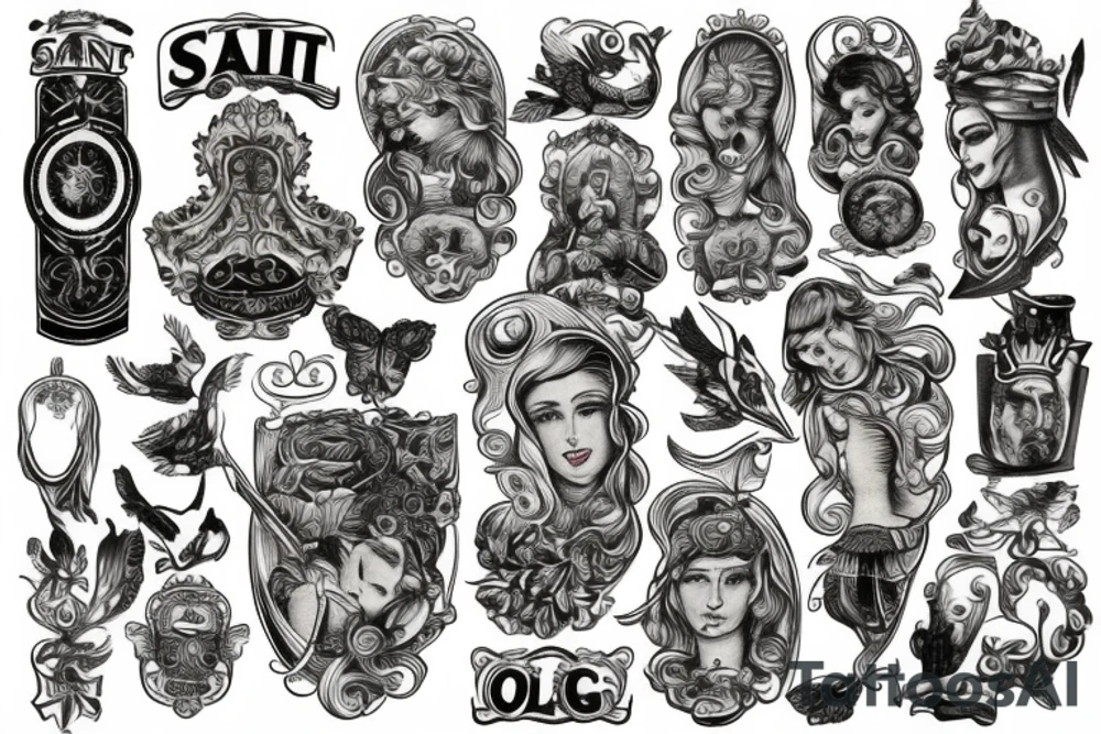 Saint Olga tattoo idea