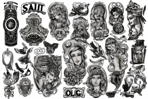 Saint Olga tattoo idea