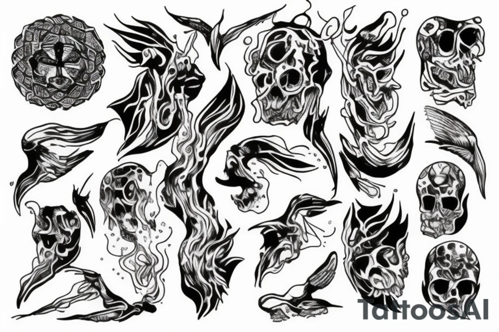 Meeting of the waters tattoo idea