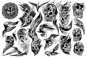 Meeting of the waters tattoo idea