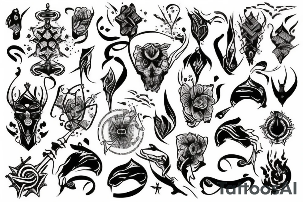 Meeting of the waters tattoo idea