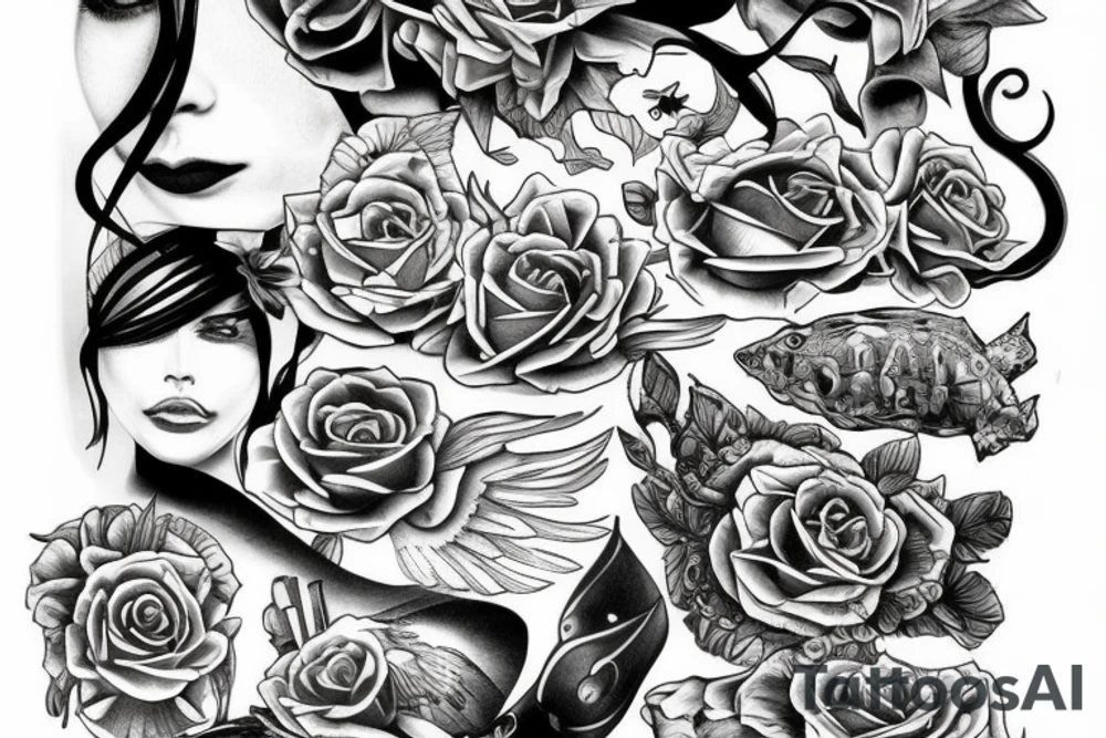Meeting of the waters tattoo idea