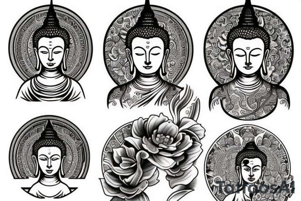 Buddhism tattoo idea