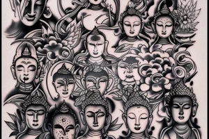 Buddhism tattoo idea