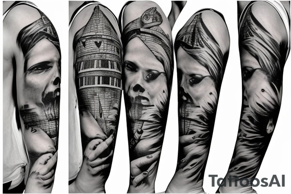 East Carolina pirate ship North Carolina Virginia tattoo idea