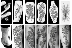 snow tattoo idea