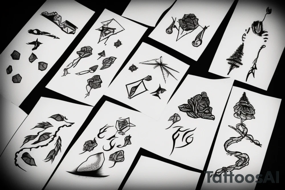 snow tattoo idea