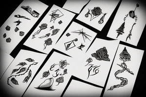 snow tattoo idea