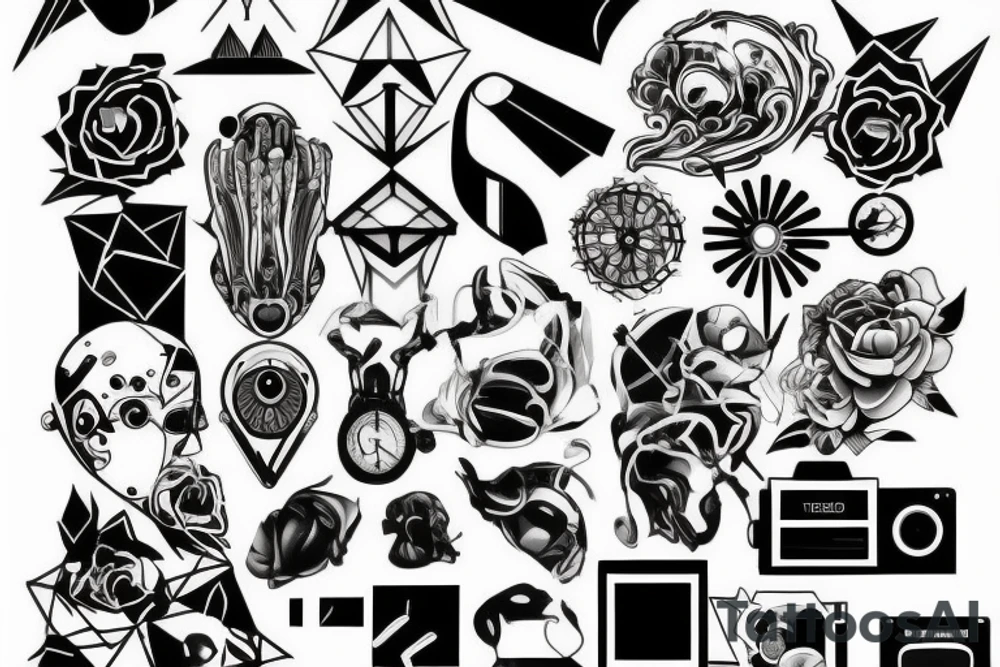 Techno tattoo idea
