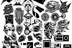 Techno tattoo idea