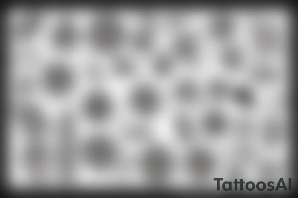 Sound visualisation tattoo idea