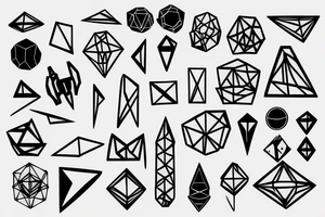 Geometric Sound visualisation tattoo idea