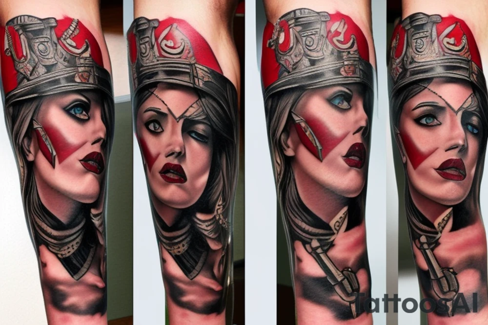 gladiator leg tattoo tattoo idea