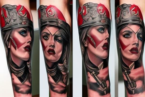gladiator leg tattoo tattoo idea