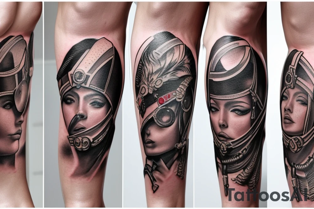 gladiator leg tattoo tattoo idea