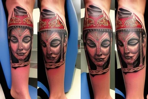 gladiator leg tattoo tattoo idea