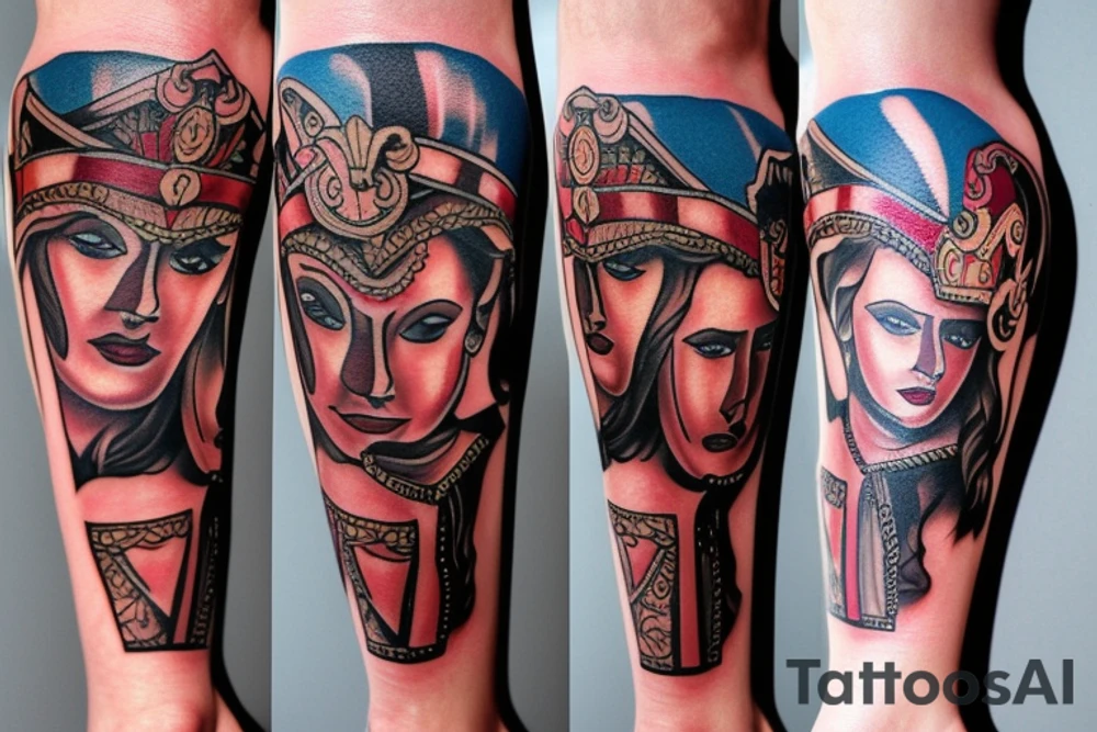 gladiator leg tattoo tattoo idea