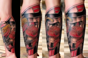 gladiator leg tattoo tattoo idea