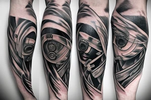 kakashi leg tattoo tattoo idea