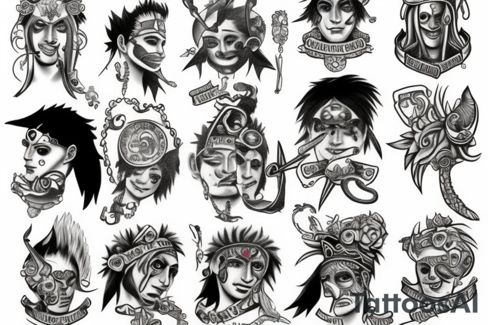 portgas d. ace tattoo tattoo idea