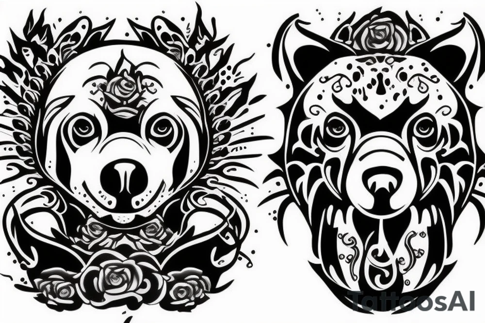 sunbear tattoo tattoo idea