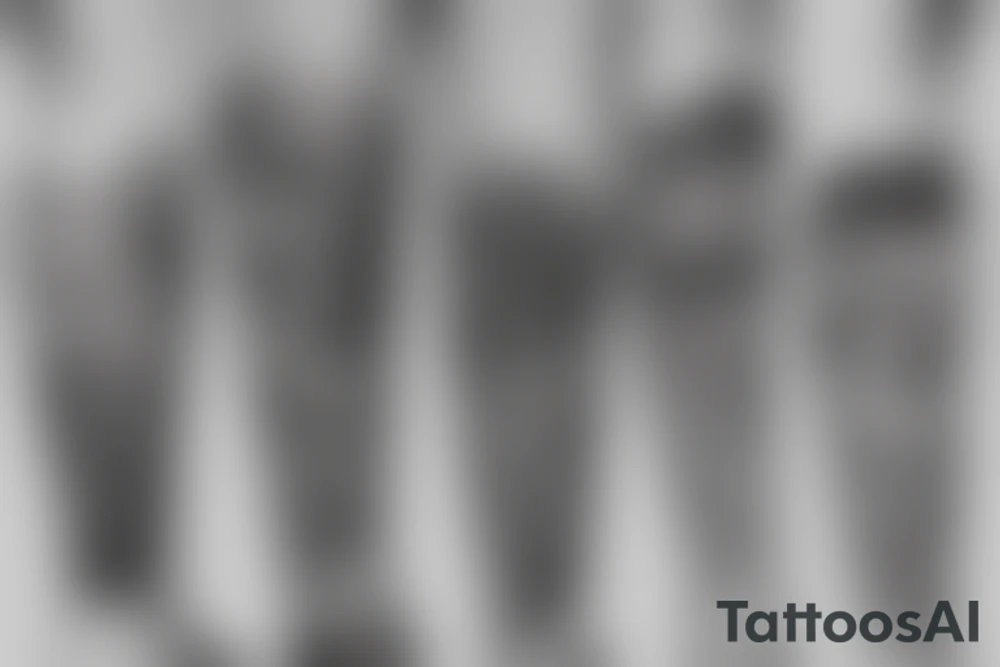 sunbear leg tattoo tattoo idea