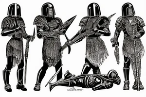 Praetorian Guard calve tattoo tattoo idea