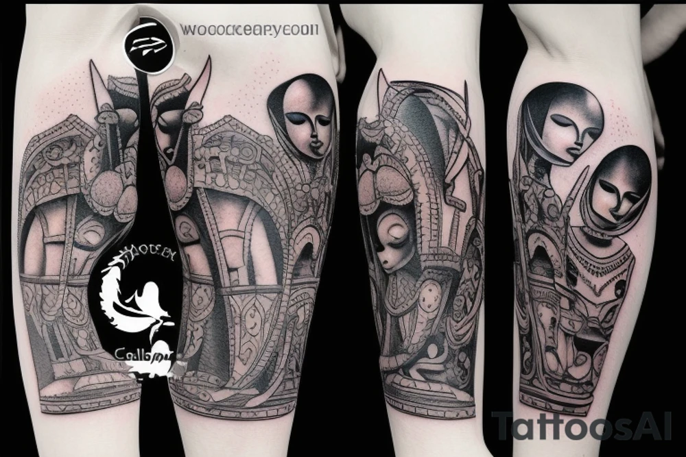 Praetorian Guard calve tattoo tattoo idea