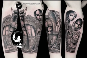 Praetorian Guard calve tattoo tattoo idea