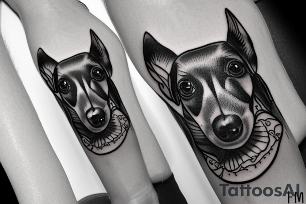 dachshund tattoo idea