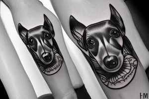 dachshund tattoo idea